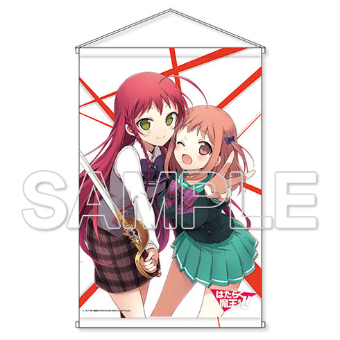 "The Devil is a Part-Timer!!" B2 Tapestry: Emi Yusa & Chiho Sasaki 2022