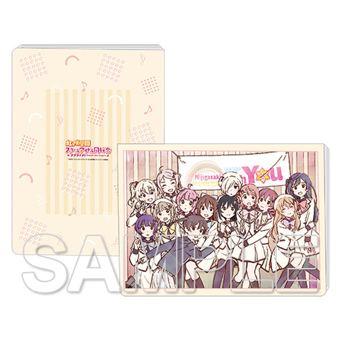 『ラブライブ!虹ヶ咲学園スクールアイドル同好会』クリアファイルホルダー&クリアファイルセット Ver.with You