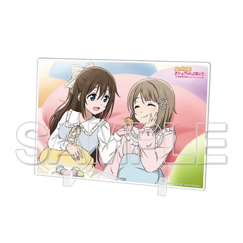 『ラブライブ!虹ヶ咲学園スクールアイドル同好会』にじいろTeaTime 中須かすみ&桜坂しずく ビッグアクリルスタンド