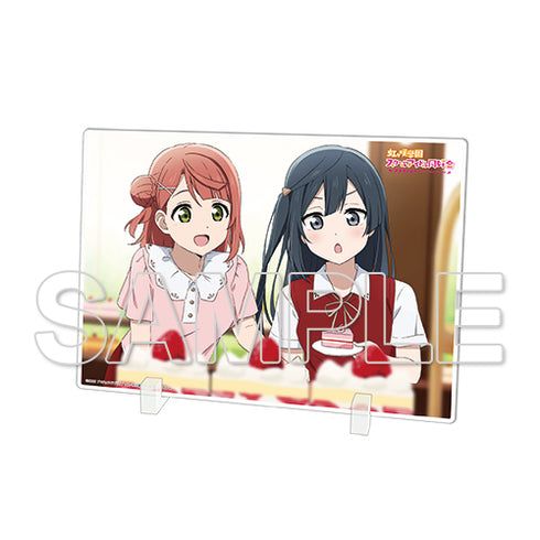 "Love Live! Nijigasaki Academy School Idol Club" Nijiiro Tea Time Ayumu Uehara & Setsuna Yuki Big Acrylic Stand