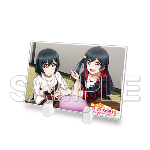 『ラブライブ!虹ヶ咲学園スクールアイドル同好会』ミニアクリルプレート せつ菜&栞子