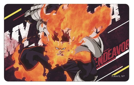『僕のヒーローアカデミア』(ヒロアカ)カードステッカー エンデヴァー①(アニメ5期ver/vol.2)