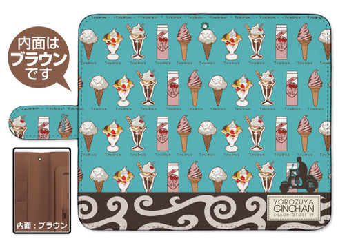 『銀魂』銀さんと糖分 手帳型スマホケース148