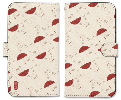 『銀魂』定春&エリザベス 手帳型スマホケース158