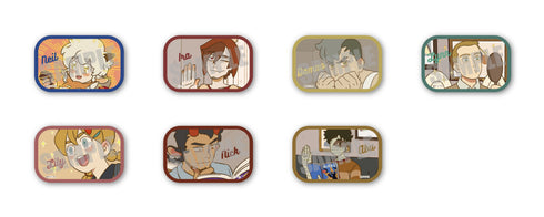 『万聖街』トレーディングスクエア缶バッジコレクション(全7種) BOX