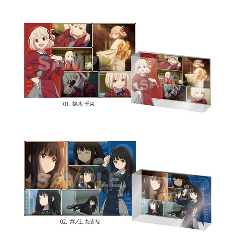 『リコリス・リコイル』クリスタルアートボード 02 井ノ上 たきな