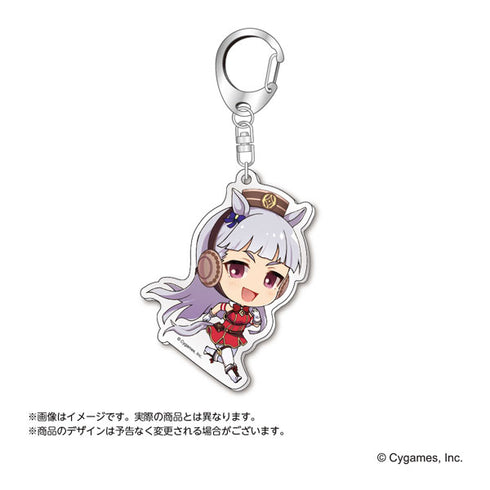 "Uma Musume Pretty Derby" Character Mini Acrylic Keychain Series 1: Gold Ship