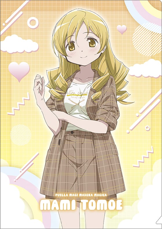 魔法少女まどか☆マギカ　ブロマイド　マミ 魔法少女まどか☆マギカ』クリアファイル／巴マミ – Anime Store