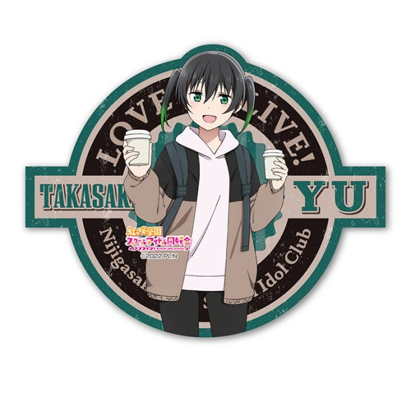 『ラブライブ!虹ヶ咲学園スクールアイドル同好会』トラベルステッカー(秋冬おでかけ) / (1)高咲侑