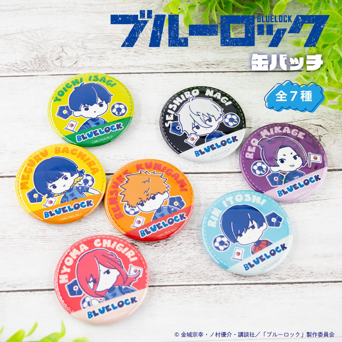 ブルーロック』缶バッジ 03.國神錬介 – Anime Store JP（アニメストア.JP）