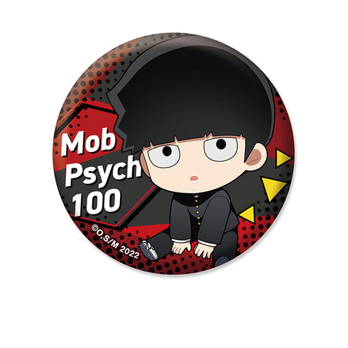 『モブサイコ100 Ⅲ 』ぺたん娘缶バッジ 影山茂夫