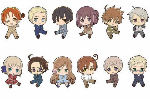 "Hetalia World★Stars" Flat-Chested Girls Trading Rubber Straps Vol. 1 BOX