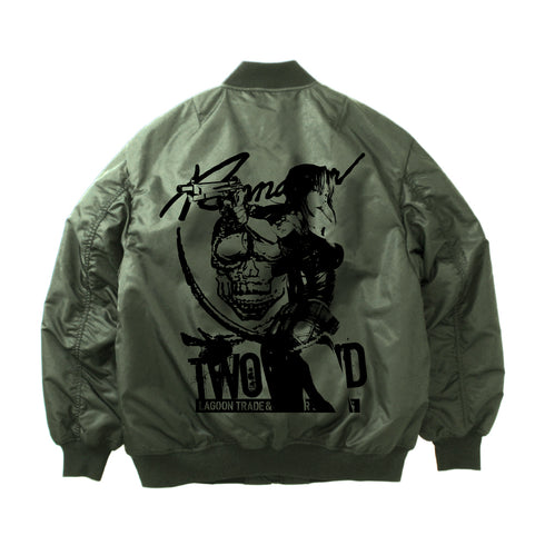 『BLACK LAGOON』レヴィ MA-1ジャケット