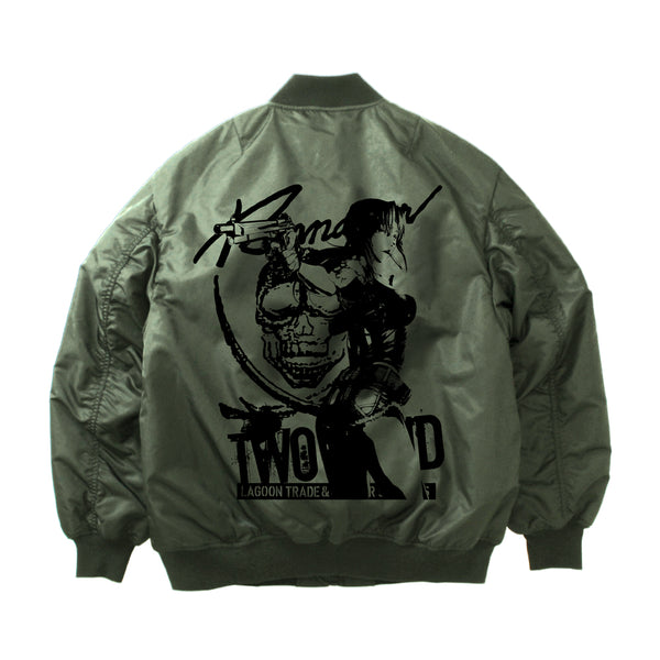 『BLACK LAGOON』レヴィ MA-1ジャケット