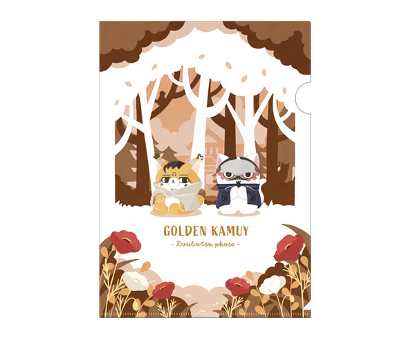 『ゴールデンカムイ』どうぶつフォーゼ クリアファイル / (2)鶴見中尉&尾形