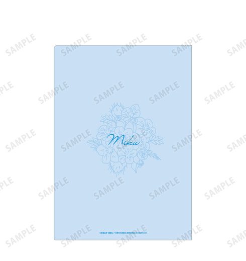 『五等分の花嫁∬』中野三玖 Ani-Art 第4弾 クリアファイル