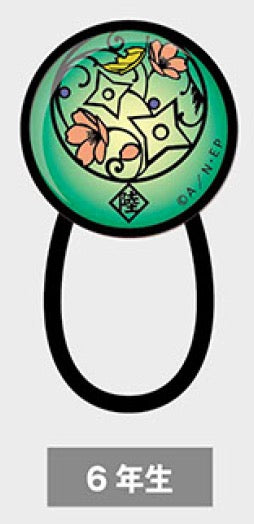 『忍たま乱太郎』切り絵シリーズ ガラスヘアゴム 6年生