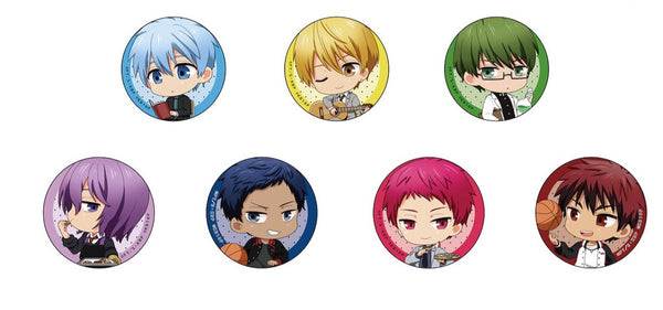 『黒子のバスケ』【描き起こし】トレーディング缶バッジ BOX