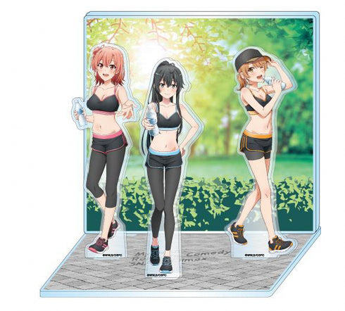 『やはり俺の青春ラブコメはまちがっている。完』アクリルジオラマ スポーツウェア ジオラマ