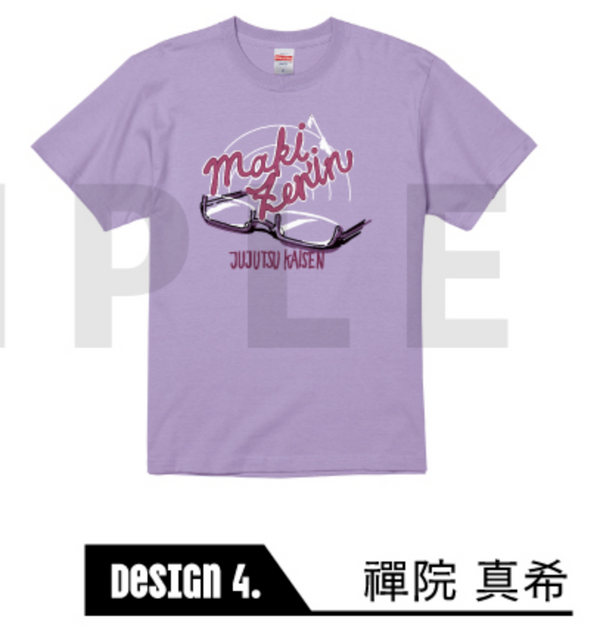 『呪術廻戦』半袖TシャツA(カラー) 04.禪院真希