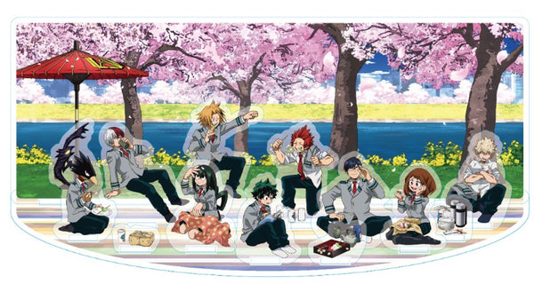 『僕のヒーローアカデミア
』アクリルジオラマスタンド 花見