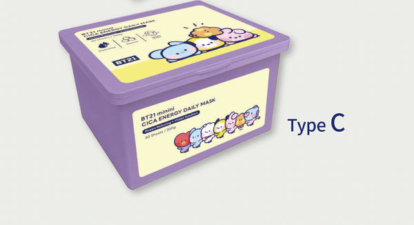 『BT21』minini シカ·エナジーデイリーマスク C