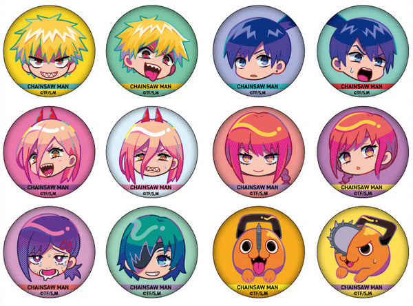 『チェンソーマン』トレーディング表情缶バッジ (全12種) BOX