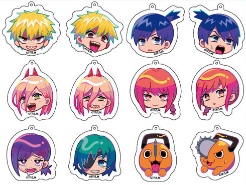 『チェンソーマン』トレーディング表情アクリルキーホルダー (全12種) BOX