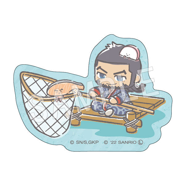 『ゴールデンカムイ×サンリオキャラクターズ』ステッカー キロランケ×KIRIMIちゃん.