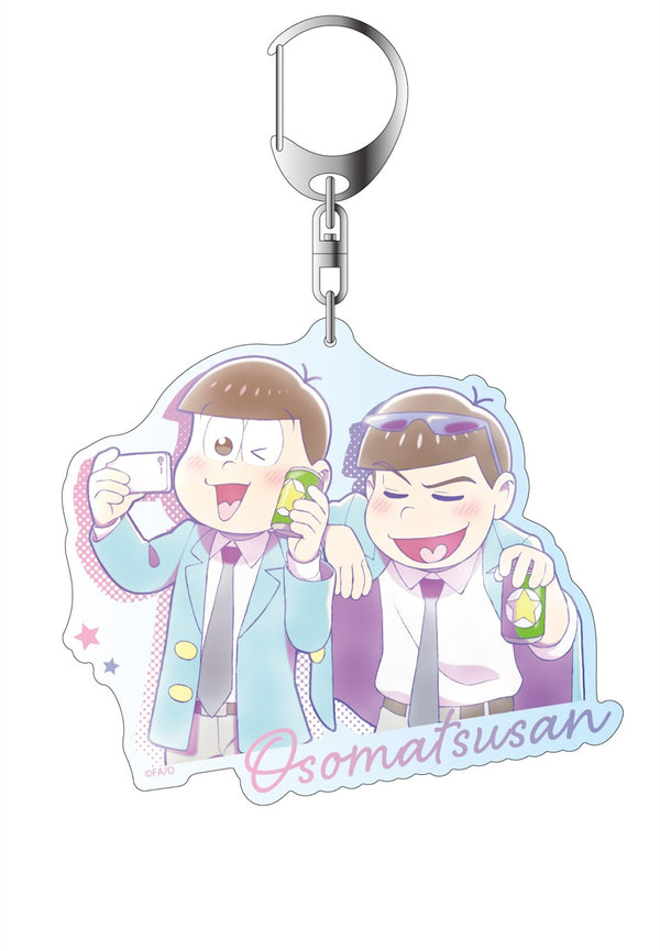 『おそ松さん』カラ松&トド松 (春) 描き下ろし アクリルキーホルダー