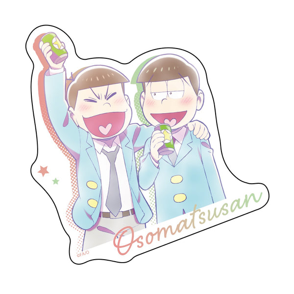 『おそ松さん』おそ松&チョロ松 (春) 描き下ろし ステッカー