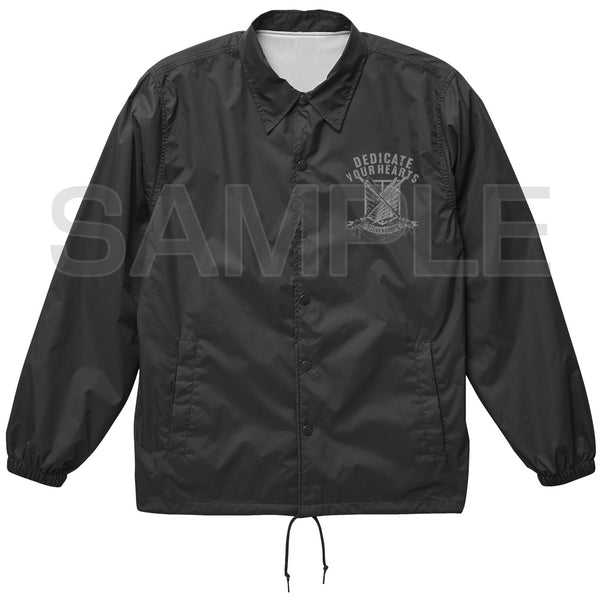 『進撃の巨人』調査兵団 コーチジャケット BLACK