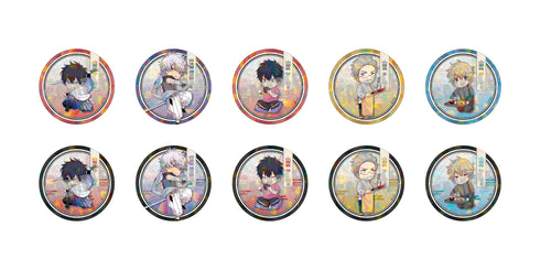 『天狗祓の三兄弟』トレーディングホログラム缶バッジ デフォルメ(描き下ろし) BOX