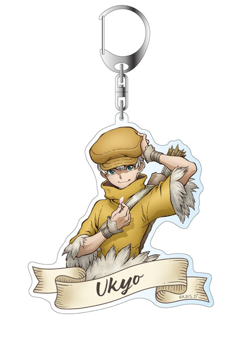 『Dr.STONE』【描き下ろし】アクリルキーホルダー 西園寺羽京(桜)