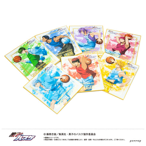 『黒子のバスケ』箔押しミニ色紙コレクション BOX