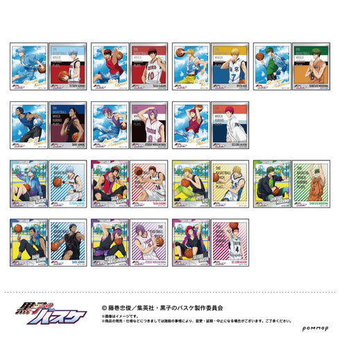 『黒子のバスケ』フォト風メタルステッカーコレクション BOX