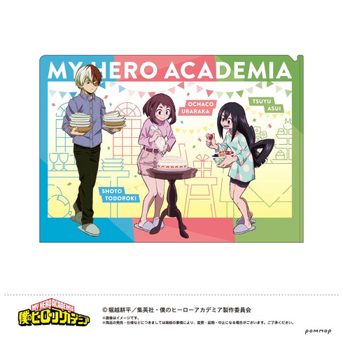 『僕のヒーローアカデミア』クリアファイル B / 麗日お茶子・轟焦凍・蛙吹梅雨