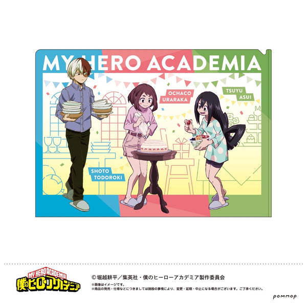 『僕のヒーローアカデミア』クリアファイル B / 麗日お茶子・轟焦凍・蛙吹梅雨