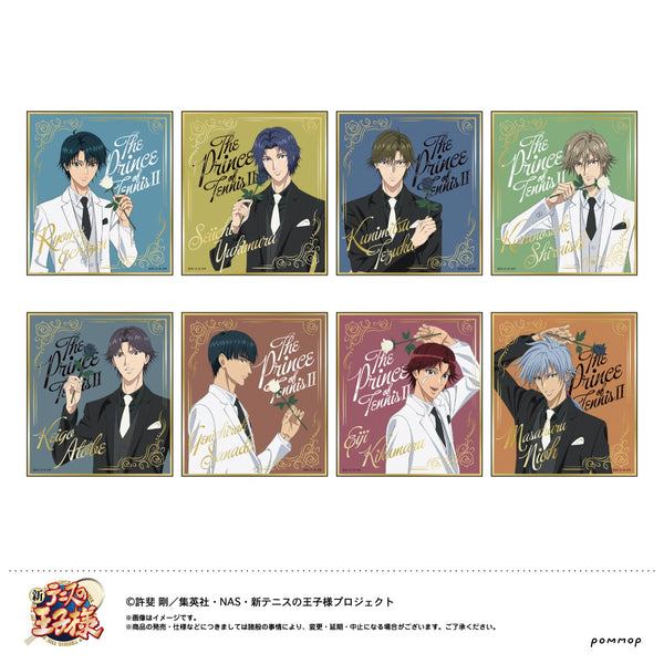 『新テニスの王子様』箔押しミニ色紙コレクション BOX