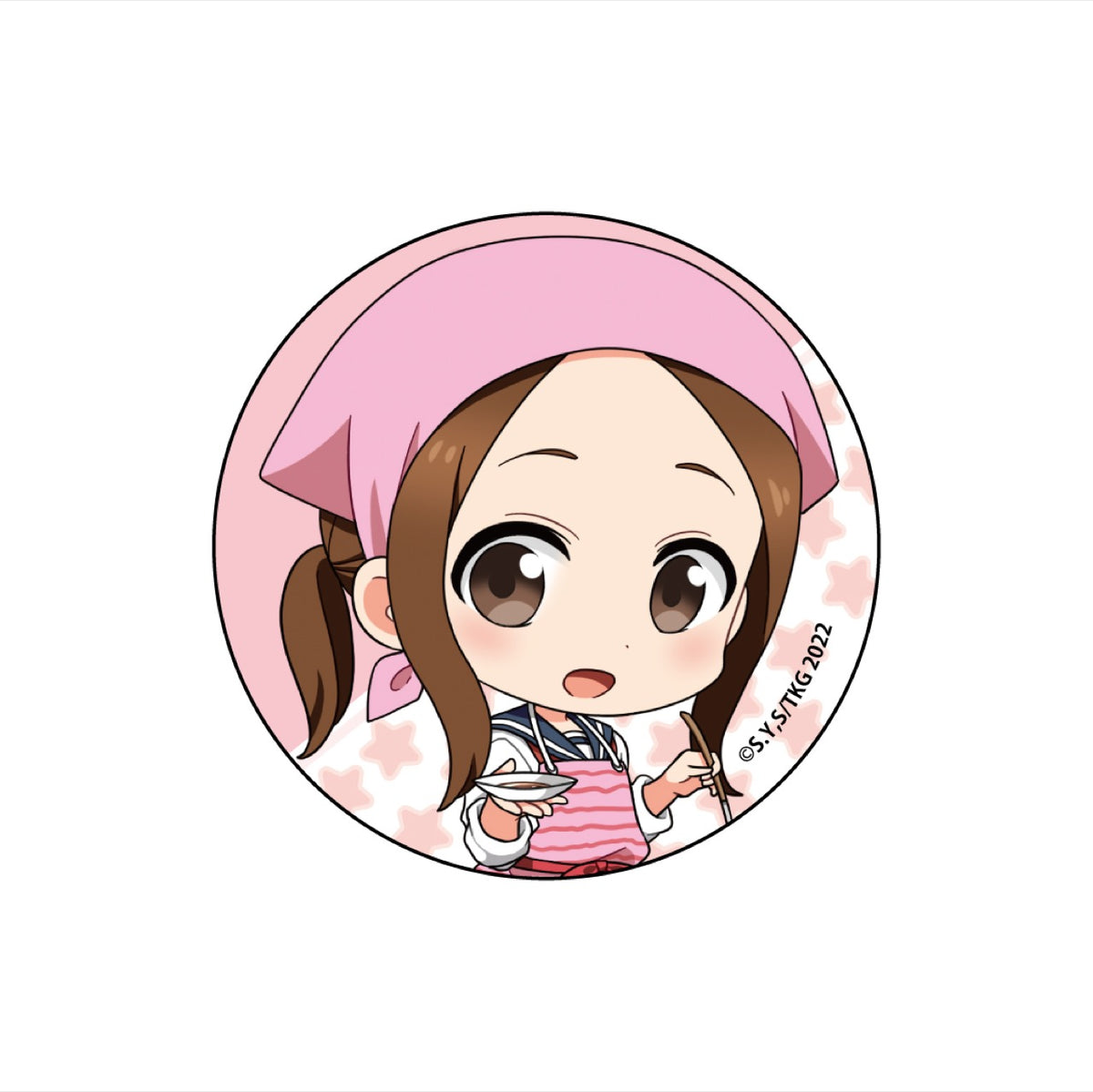 からかい上手の高木さん3』描き起こし缶バッジセット(理科