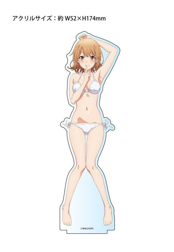 『やはり俺の青春ラブコメはまちがっている。完』【描き下ろし】BIGアクリルスタンド いろは(白ビキニ)