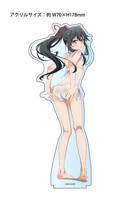 『やはり俺の青春ラブコメはまちがっている。完』【描き下ろし】海辺ビキニBIGアクリルスタンド 雪乃