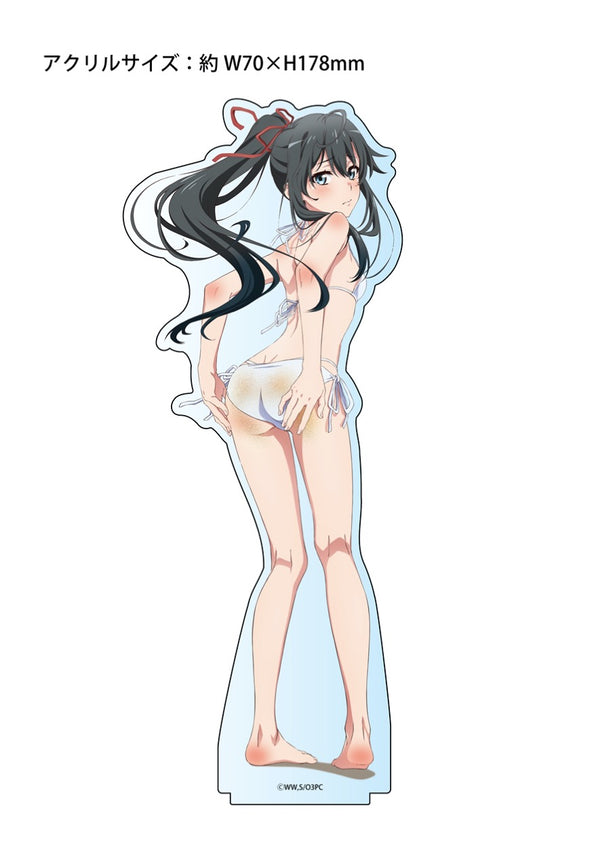『やはり俺の青春ラブコメはまちがっている。完』【描き下ろし】海辺ビキニBIGアクリルスタンド 雪乃