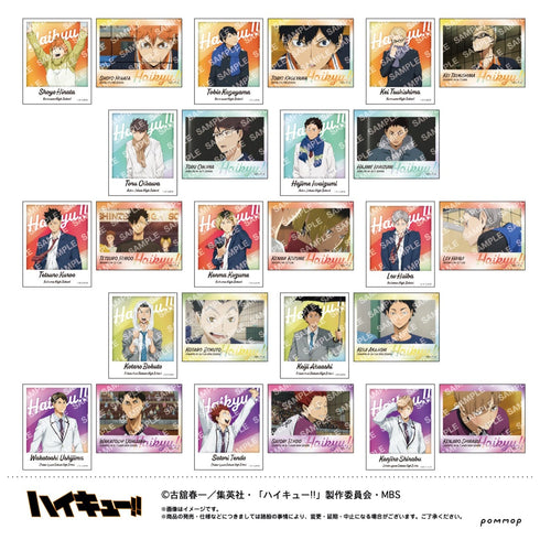 『ハイキュー!!』フォト風メタルステッカーコレクション BOX