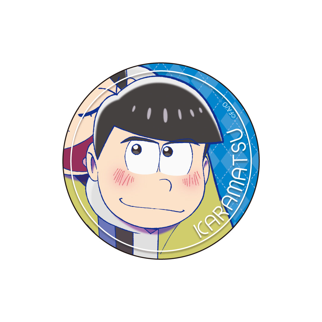 おそ松さん』【描き下ろし】カラ松＆十四松 (冬) 缶バッジセット