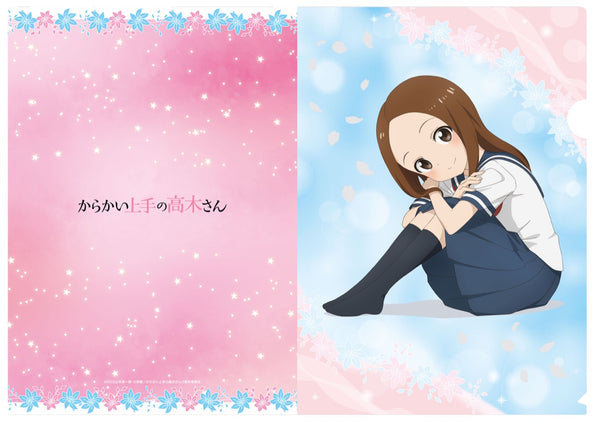 『からかい上手の高木さん3』【描き下ろし】A4クリアファイル(体操座り)