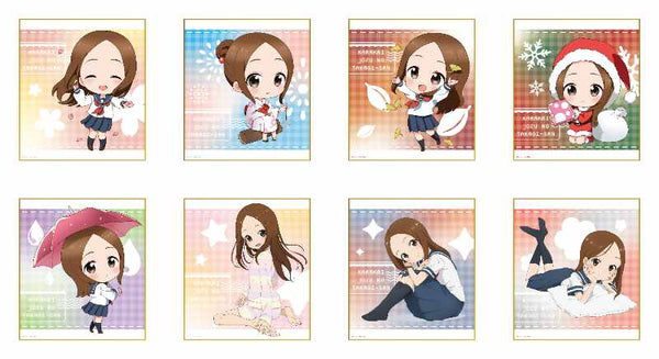 『からかい上手の高木さん3』トレーディングミニ色紙(全8種)BOX