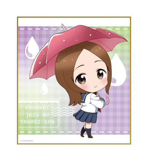 『からかい上手の高木さん3』トレーディングミニ色紙(全8種)BOX