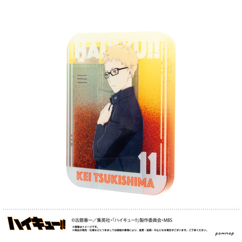 『ハイキュー!!』オイルインアクリル(C 月島蛍)