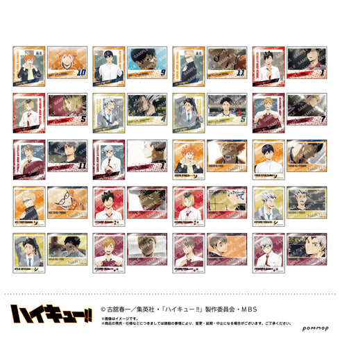 『ハイキュー!! 』フォト風メタルステッカーコレクション BOX